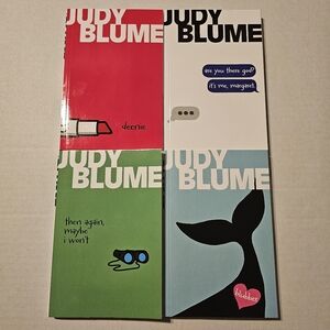 Judy Blume Book Lot Of Four 4 New Papeeback Are You There God Margaret Deenie